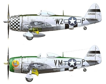 Plastikový model P-47D Thunderbolt Bubbletop