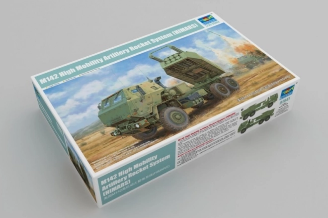 Plastikový model dělostřeleckého raketového systému M142 (HIMARS)