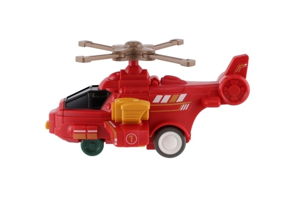 Helikoptéra s robotem 15 cm