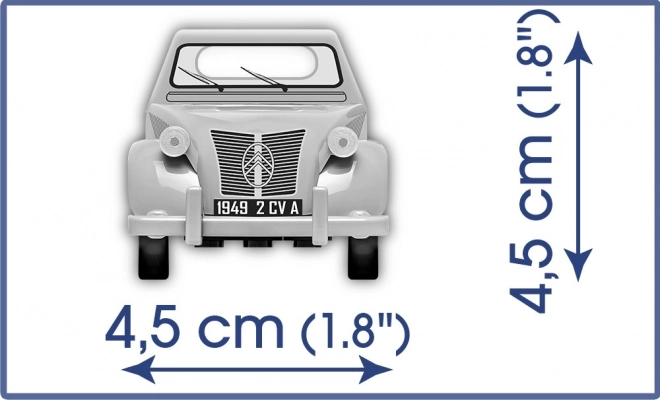 Podložky Citroen 2CV typ A 1949