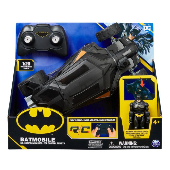 Batman Batmobil RC s figurkou