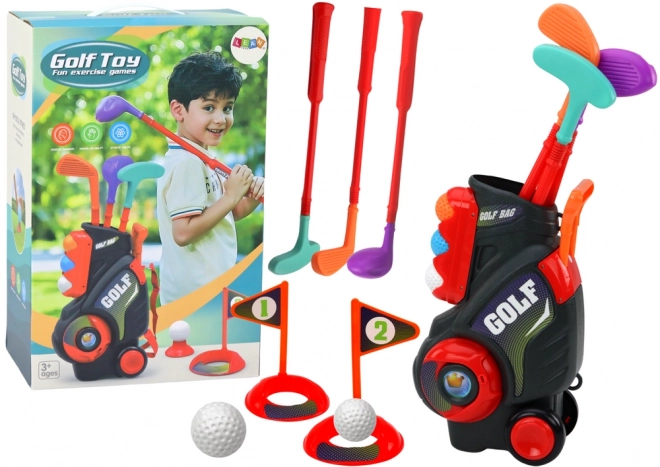 Mini golfový set pro děti Trolley