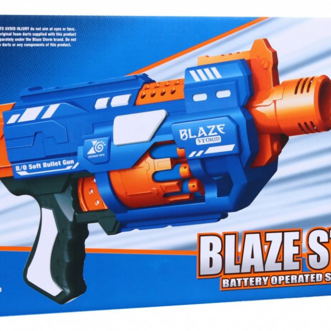 Elektrická puška pro děti 6+ Blaze Storm 20 dlouhých pěnových nábojů + Dosah až 10 m