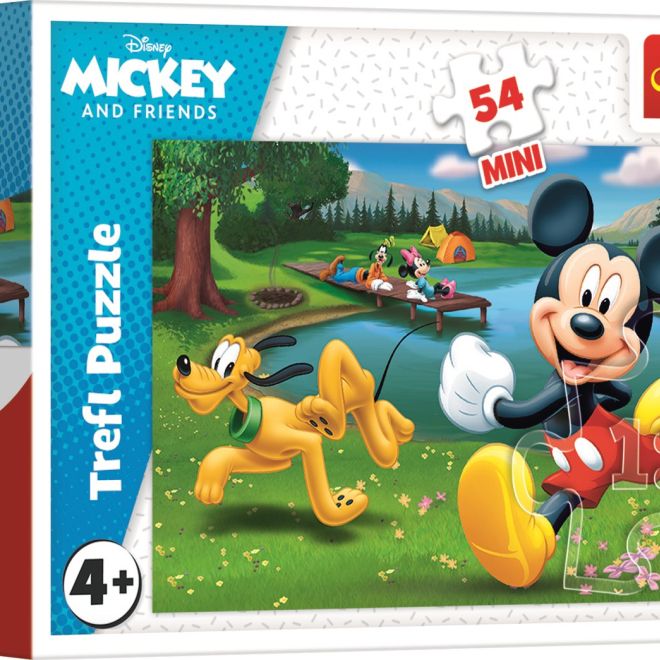 TREFL Puzzle Mickey Mouse: U jezera 54 dílků