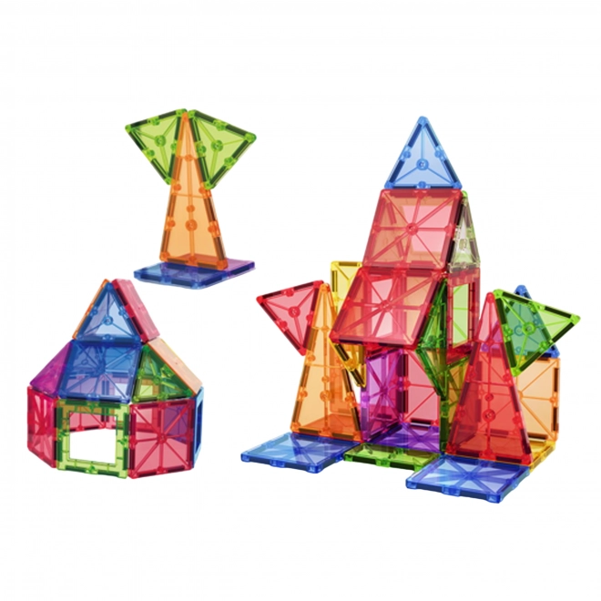 Magnetické stavební bloky Montessori WOOPIE