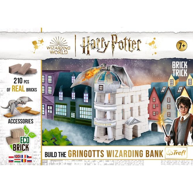 BRICK TRICK Harry Potter: Gringottova kouzelnická banka M 210 dílů