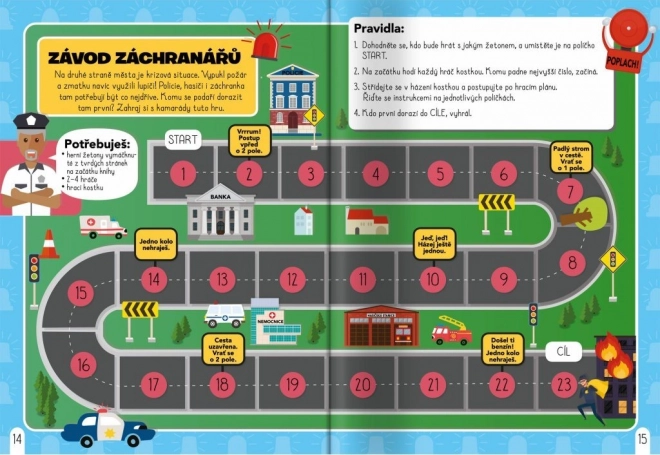 Svojtka & Co. Aktivity se samolepkami - Záchranáři