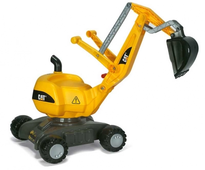 Rolly Toys rollyDigger CAT - žlutý otočný jezdící bagr
