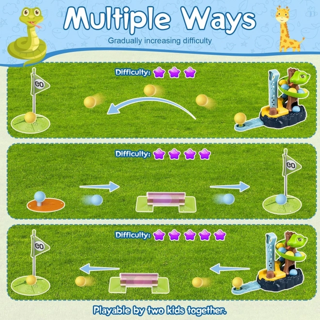 Mini golf SNAKE GOLF