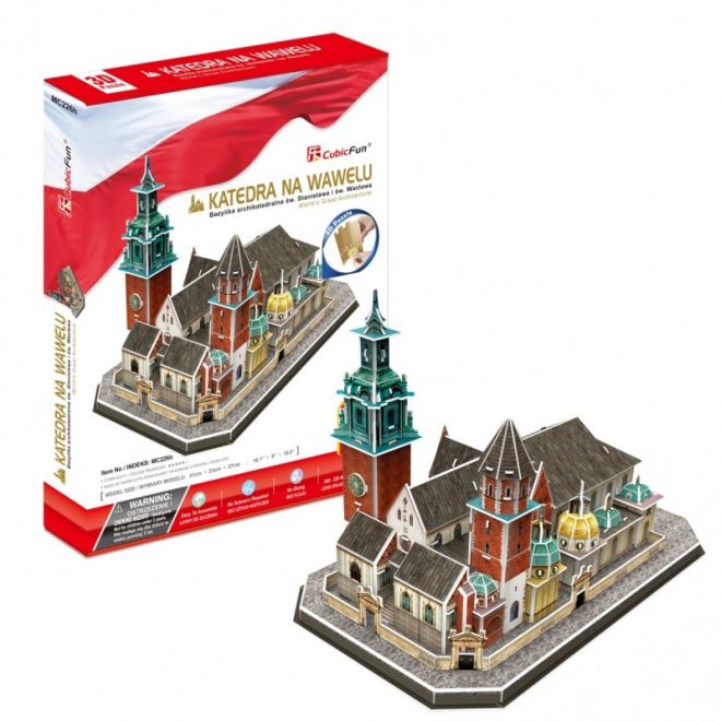 Puzzle 3D Wawelská katedrála 101 prvků
