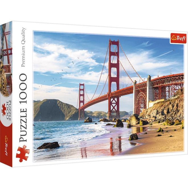 Puzzle 1000 prvků Golden Gate Bridge San Francisco USA