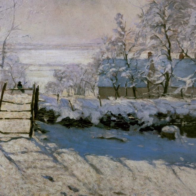 Poznámkový kalendář Claude Monet 2024, 30 × 30 cm