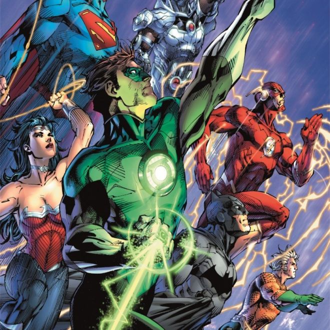 Puzzle 500 prvků Compact DC Comics Justice League