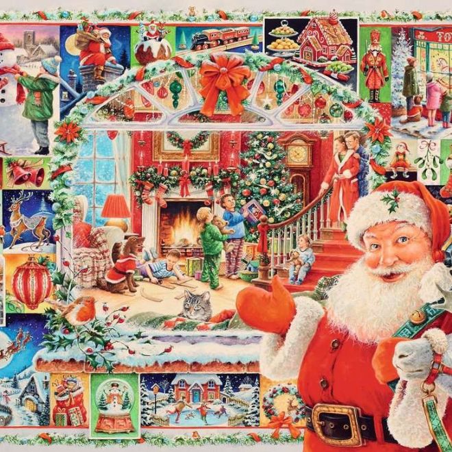 Puzzle 1000 prvků Blíže a blíže k Vánocům
