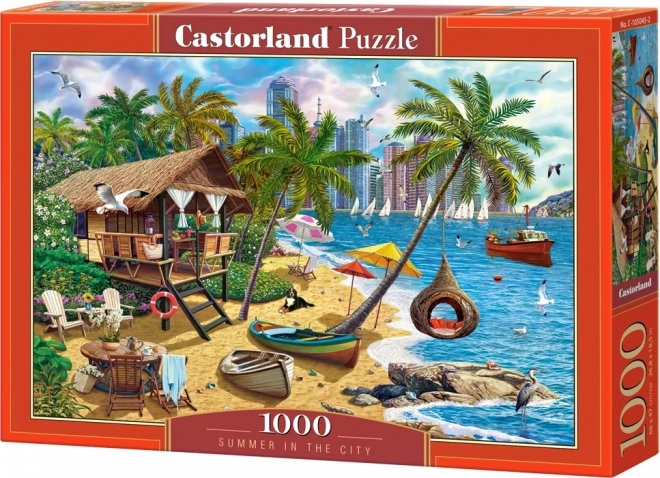 Puzzle Léto ve městě 1000 dílků