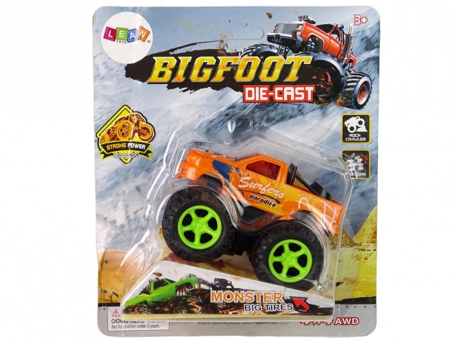 Monster Truck Big Foot gumové pneumatiky rampa