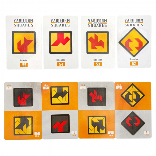 Woopie tangram logická hra kapesní trénink mozku