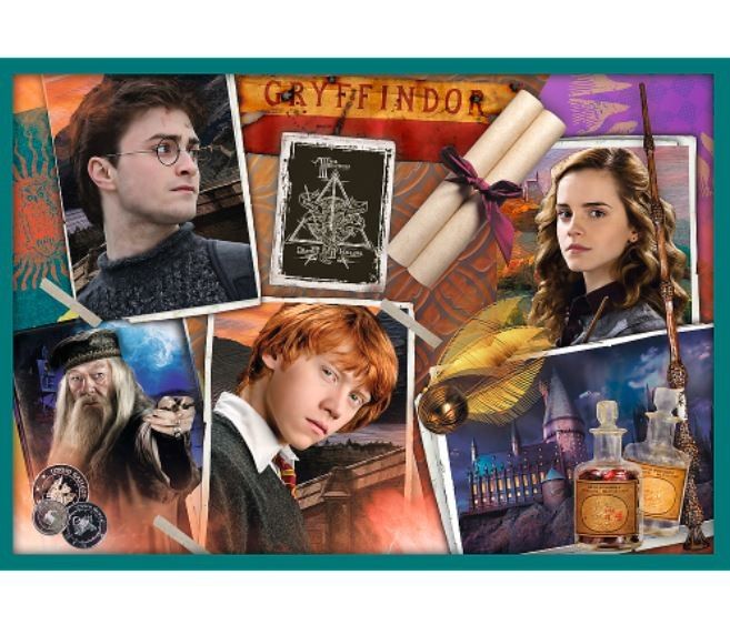 Puzzle Harry Potter - Ve světě Harryho Pottera 10v1