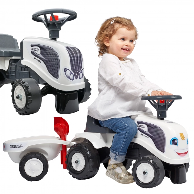 Dětský traktor Valtra s vlečkou a příslušenstvím