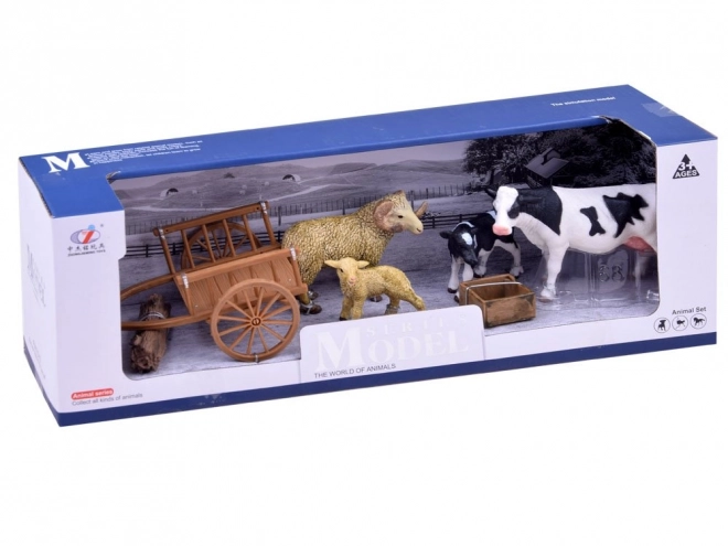 Zvířata farma Kráva sada figurek ZA2606 – C
