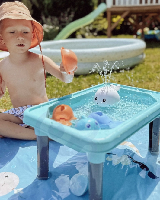 Woopie vodní stolek 3v1 se pískovištěm a rybařením