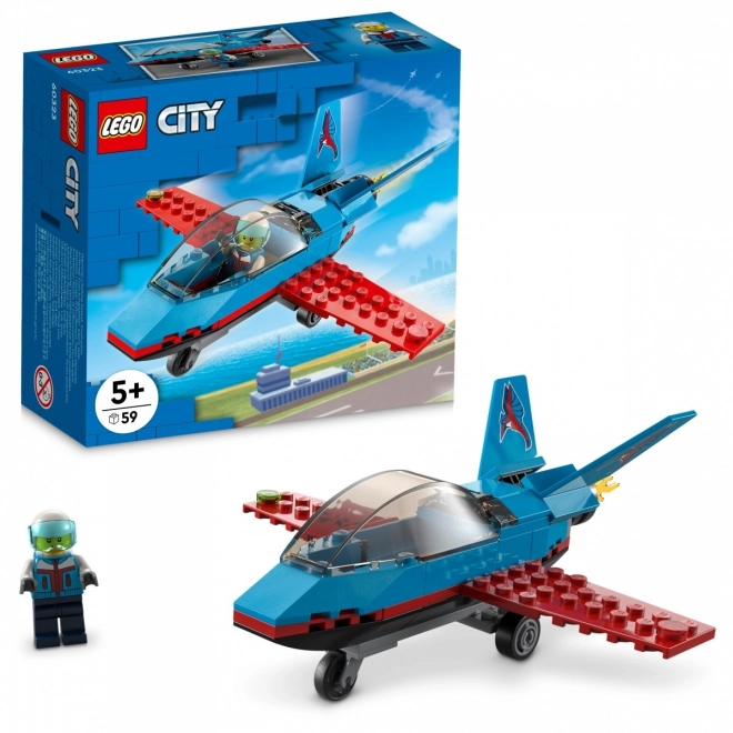 LEGO City 60323 Kaskadérské letadlo