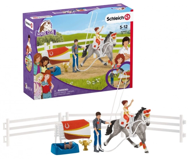 SCHLEICH Horse Club® 42443 Mia a set pro vaulting