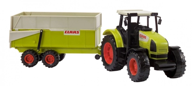 Traktor Claas Ares s přívěsem