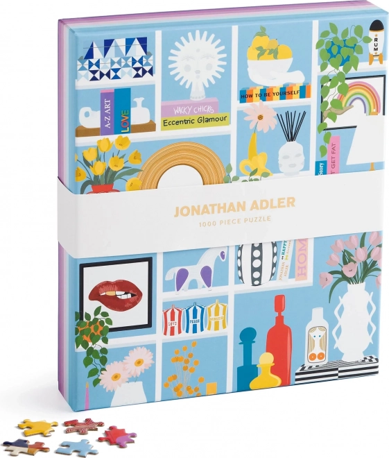 GALISON Puzzle Jonathan Adler - Shelfie 1000 dílků