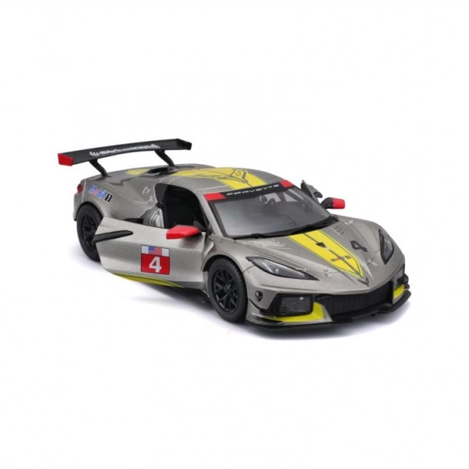 Bburago 1:24 Racing - 2020 Chevrolet Corvette - C8R #3 Yellow