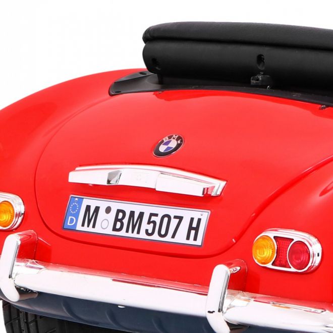 BMW 507 Retro Červené vozidlo