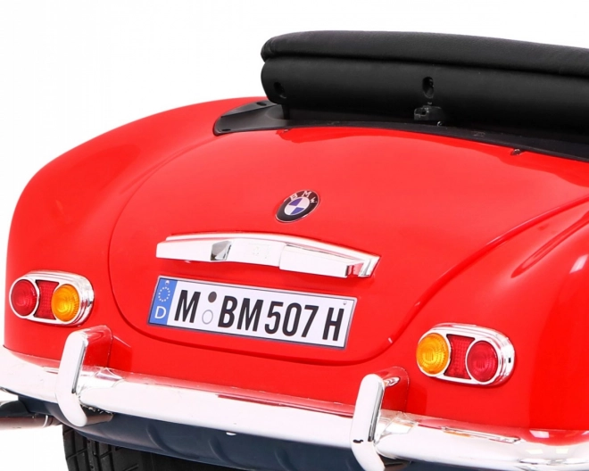 BMW 507 Retro Červené vozidlo