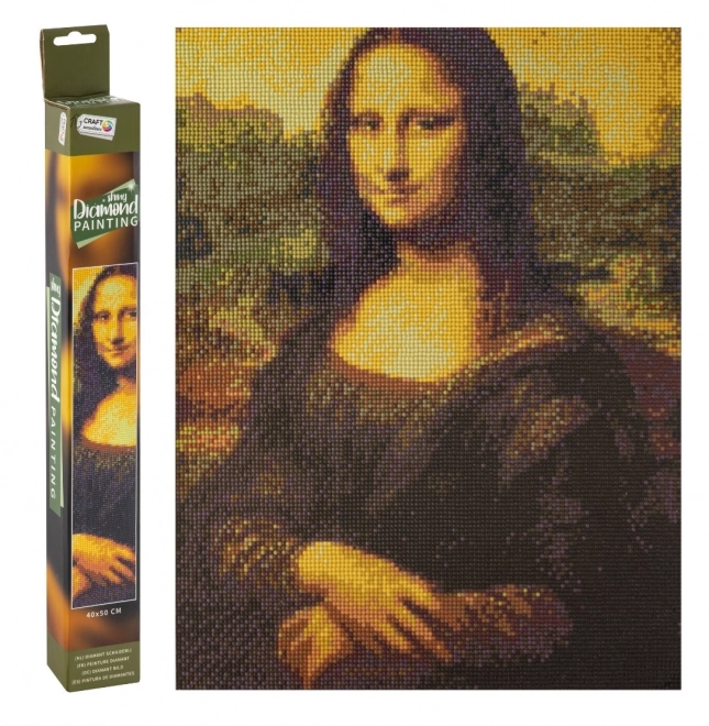 Sada na diamantové malování - Mona Lisa