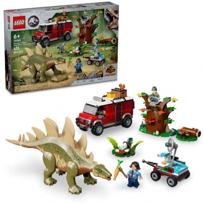 LEGO® Jurassic World 76965 Dinosauří mise: Objev stegosaura