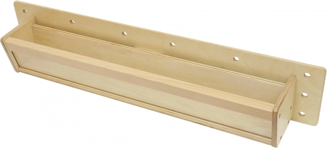 Masterkidz dřevěný box s průhlednou stěnou pro kreativní tabule STEM