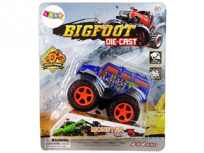 Monster Truck Big Foot gumové pneumatiky rampa