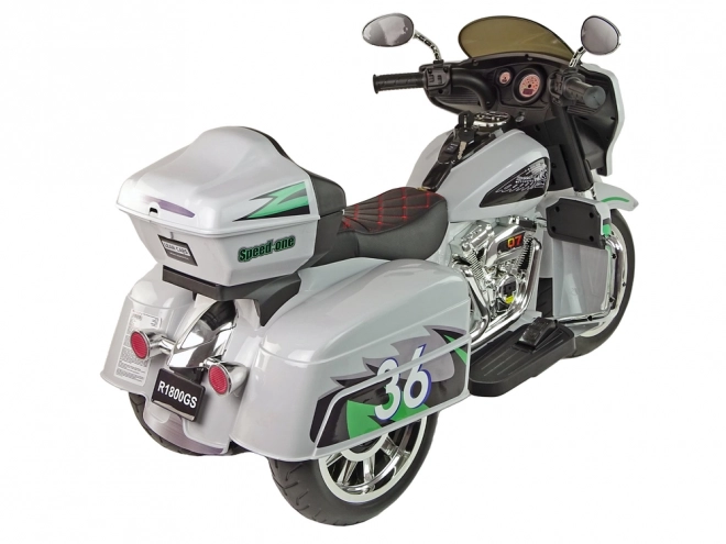 Nabíjecí tříkolová motorka Goldwing Grey