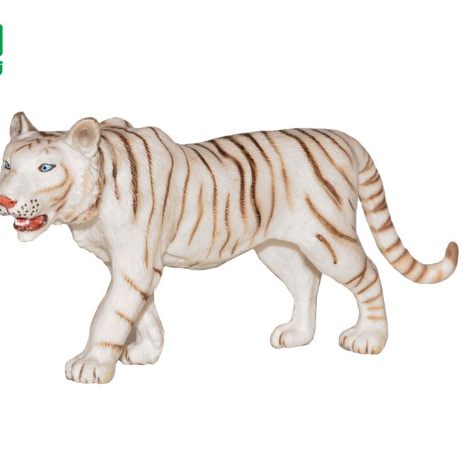 C - Figurka Tygr bílý 13 cm