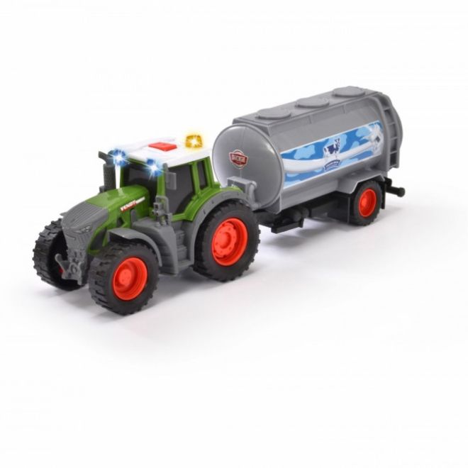 FARM Fendt traktor s přívěsem na mléko 26 cm
