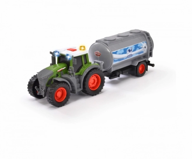 FARM Fendt traktor s přívěsem na mléko 26 cm