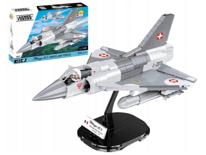 Armádní Mirage III S Swiss Air F.453 polštářky