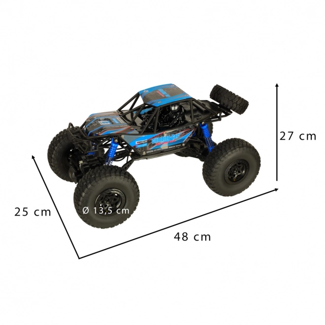 RC terénní auto Crawler MZ-CLIMB 1:10 - modré