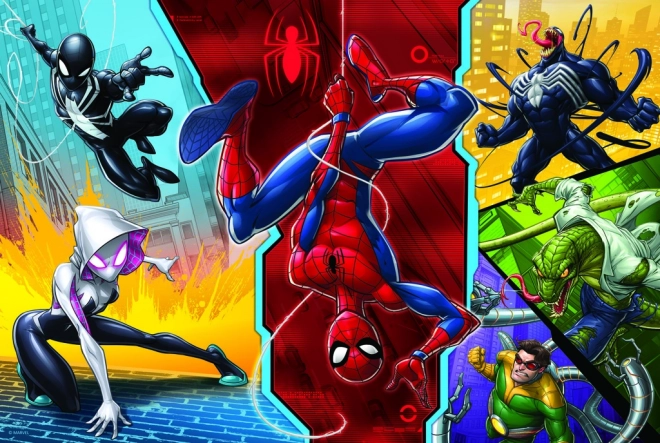 Puzzle Trefl Spider-Man Marvel pro děti 100 dílků