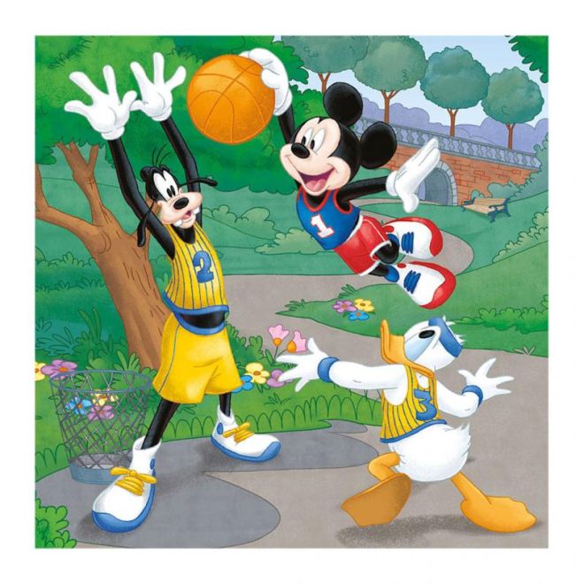 WD Mickey a Minnie sportovci 3x55D