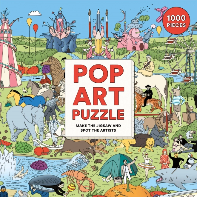 Puzzle Pop Art 1000 dílků