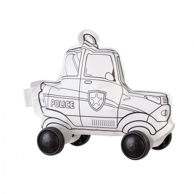 Nafukovací omalovánka Policejní auto