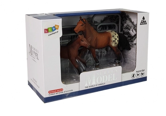 Sada figurek Zvířata Kůň Farma Hříbě Pony Farma