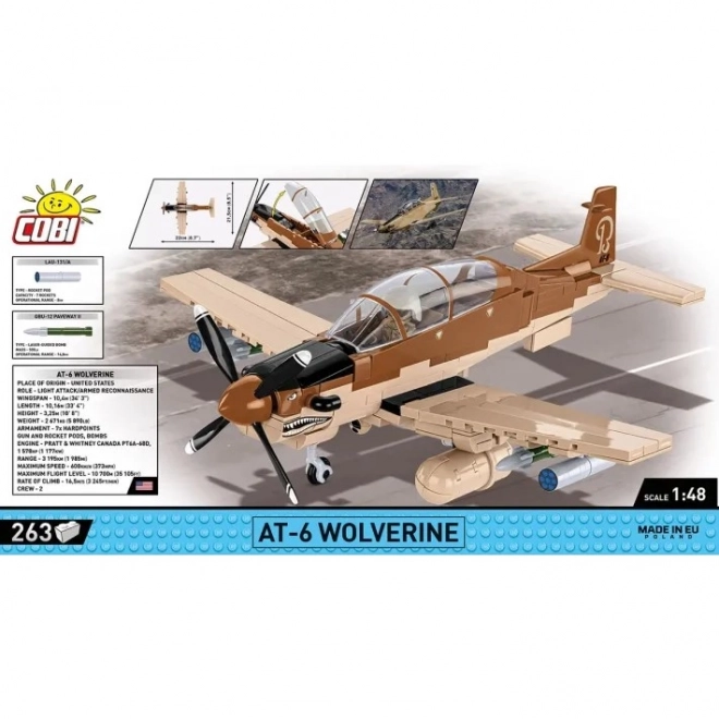 Stavebnice letadlo AT-6 Wolverine