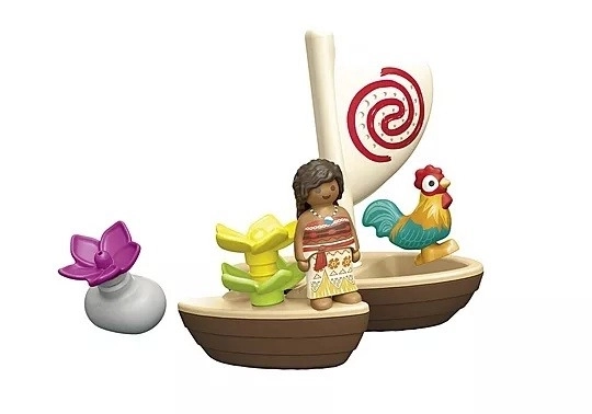 Sada figurek Disney Junior 71459 Vaianyho katamarán