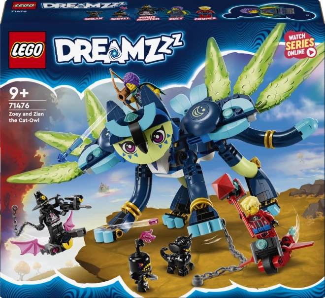 LEGO® DREAMZzz™ 71476 Zoey a kočkosova Zian